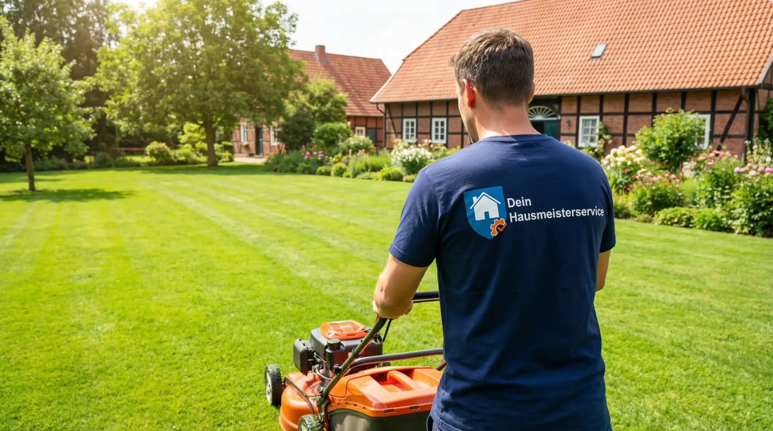 Gartenpflege im Einsatz
